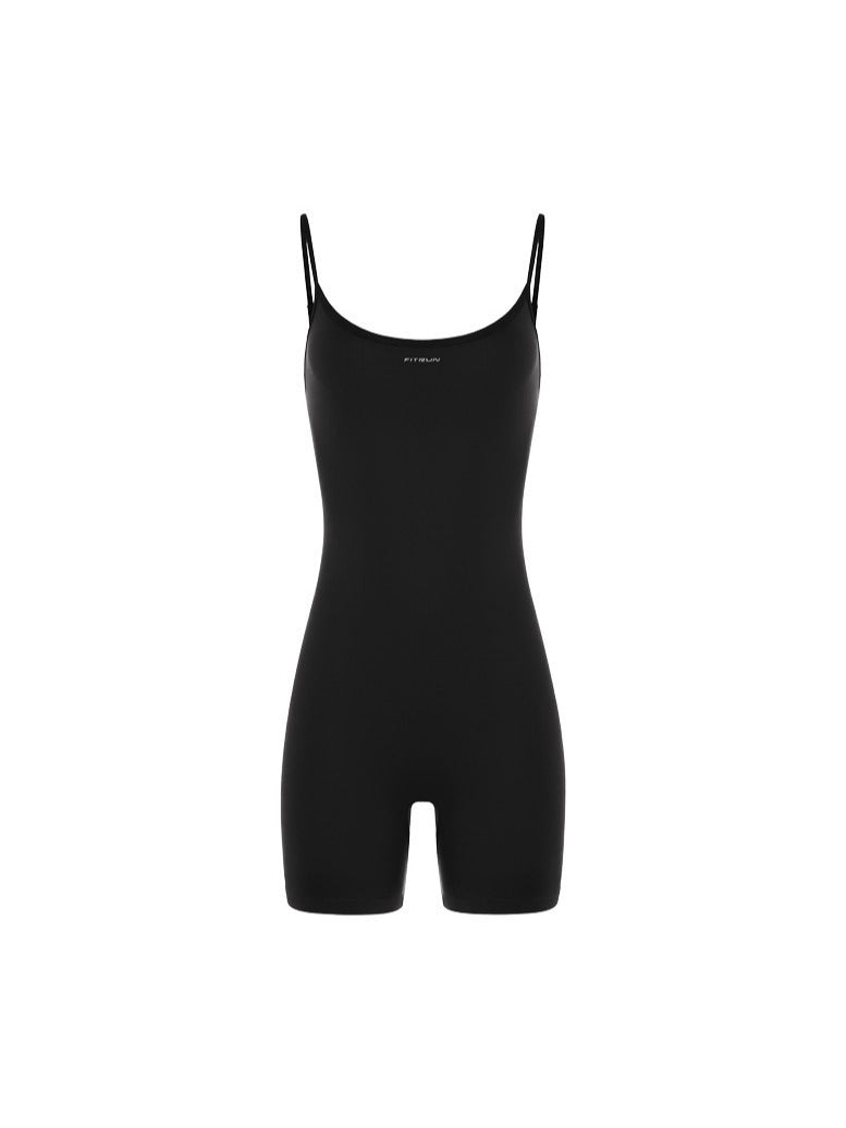 Jumpsuit FITRUN Jumpsuit SKIN Base Short "Black VE"