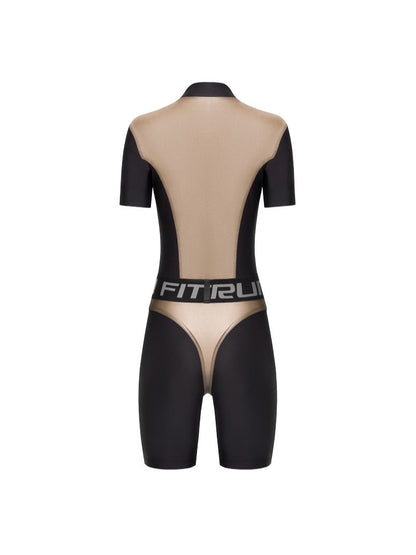 Jumpsuit FITRUN Jumpsuit Super Nuts Short "Beige Blaze"