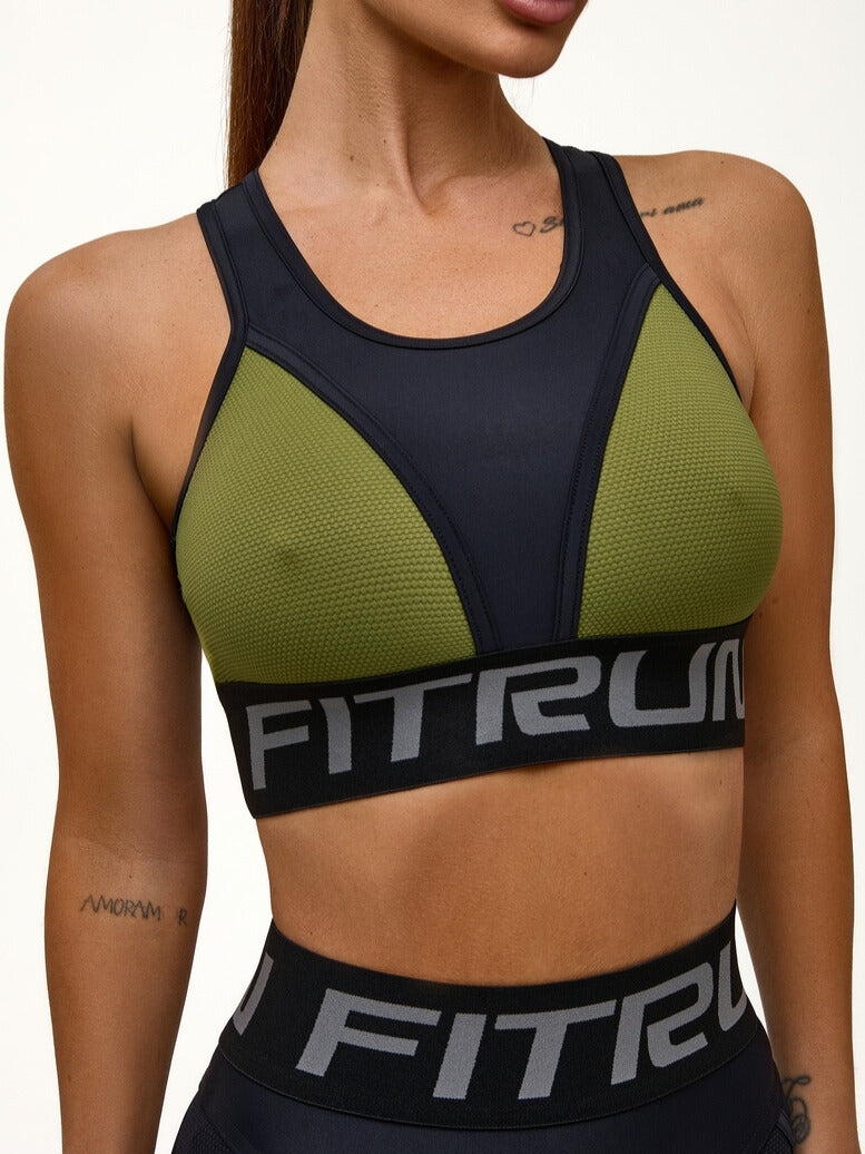 Sports Top FITRUN Top "Khaki Relief"