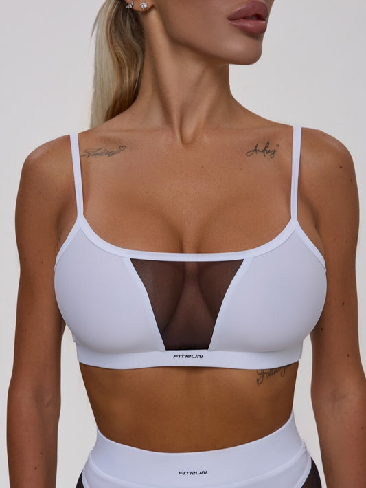 Sports Top FITRUN Top SPIDER EVA "White"