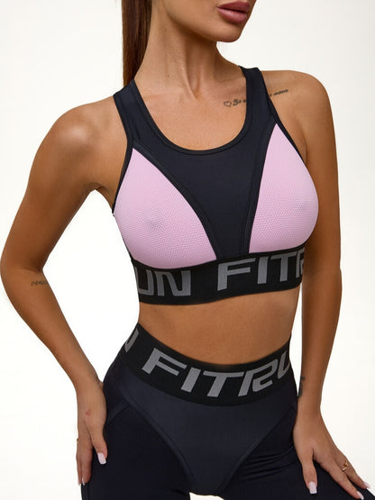 Sports Top FITRUN Top "Flamingo Relief"