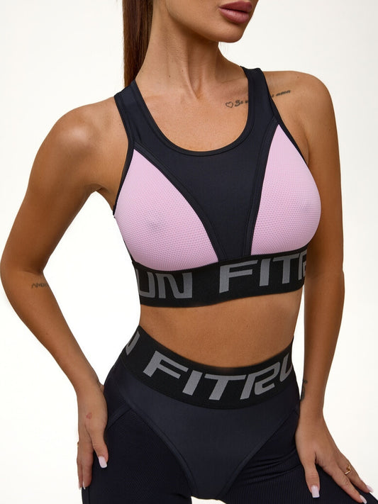 Sports Top FITRUN Top "Flamingo Relief"