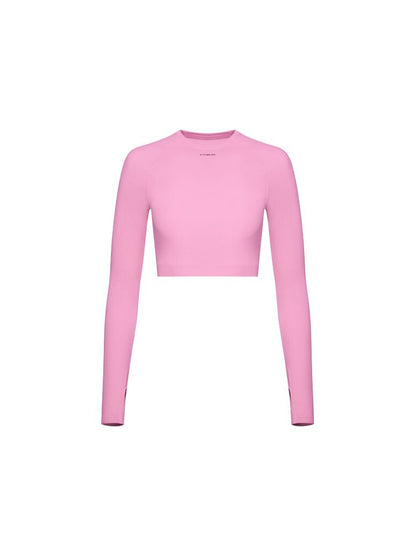 FITRUN Long Sleeve CORE "Flamingo Relief"