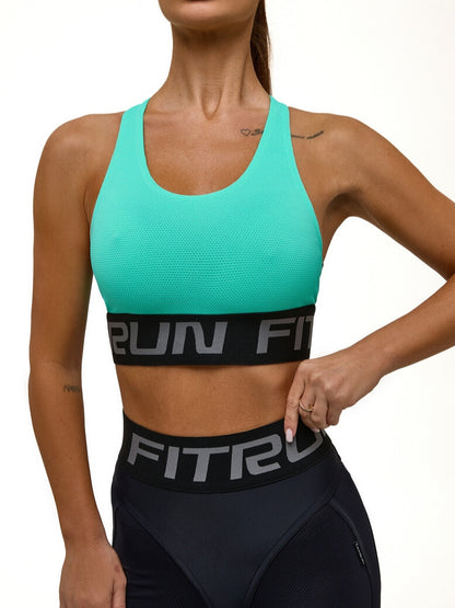 Sports Top FITRUN Top X Brand "Mint Relief"