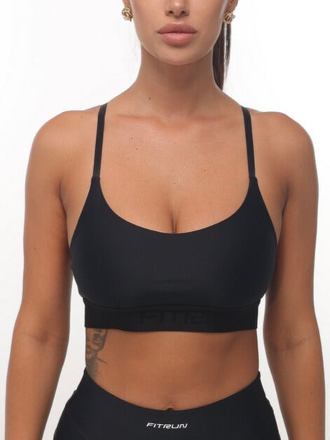 Sports Top FITRUN Top Onera "Total Black"