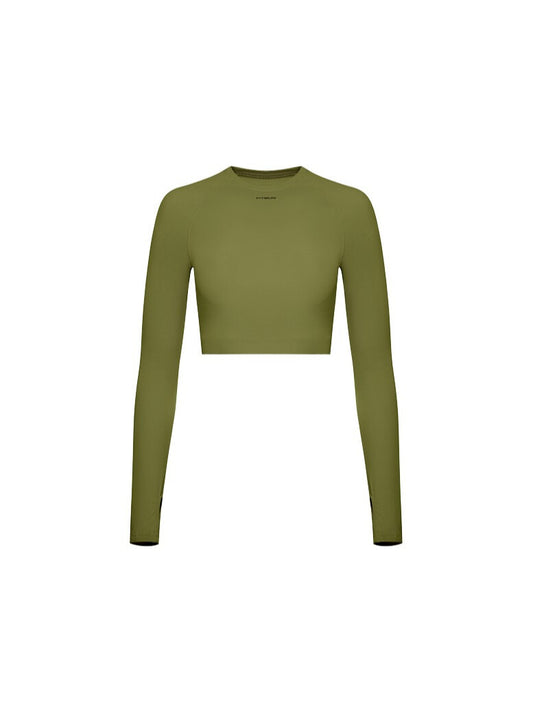 FITRUN Long Sleeve CORE "Khaki Relief"