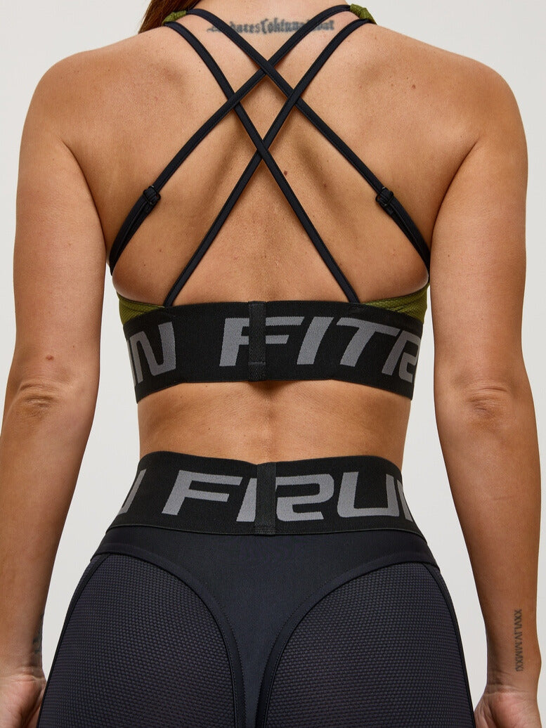 Sports Top FITRUN Top X Brand "Khaki Relief"