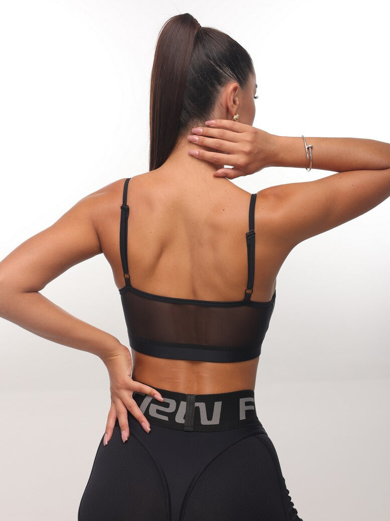 Sports Top FITRUN Top SPIDER EVA "Black"