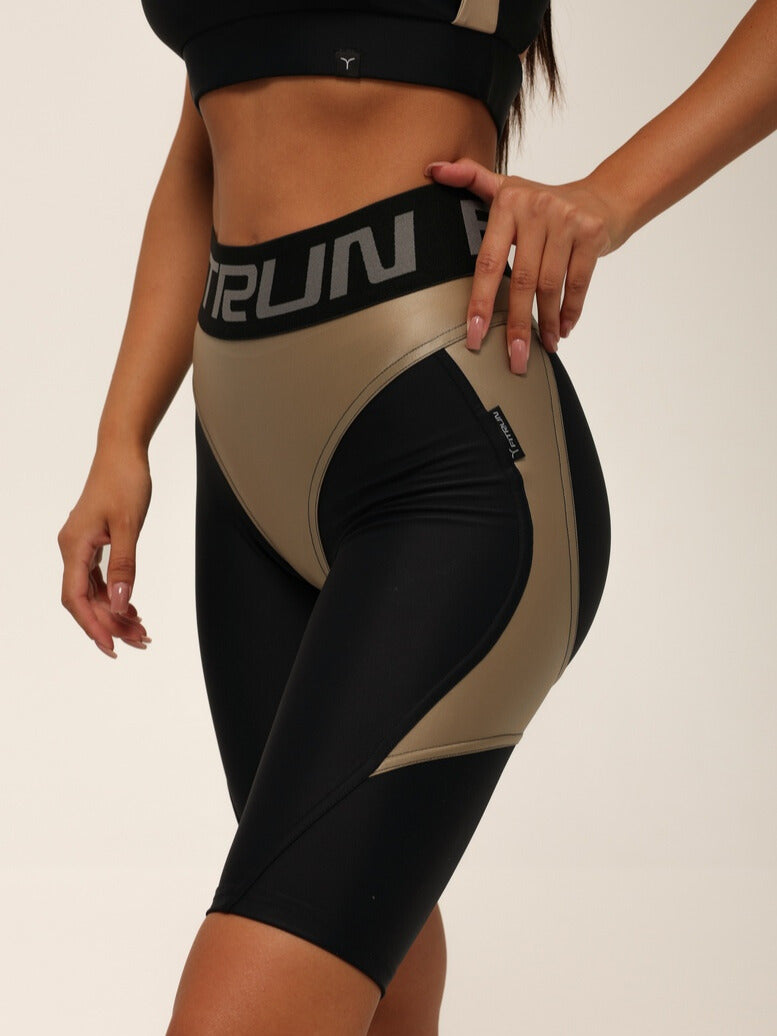 Cycling Short FITRUN Cycling NICE Push-Up "Beige Blaze"