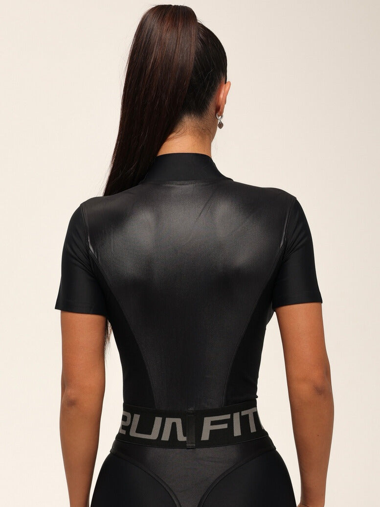 Jumpsuit FITRUN Jumpsuit Super Nuts Short "Black Blaze"