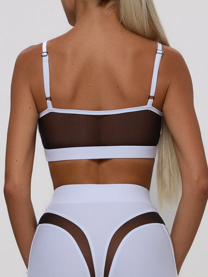 Sports Top FITRUN Top SPIDER EVA "White"