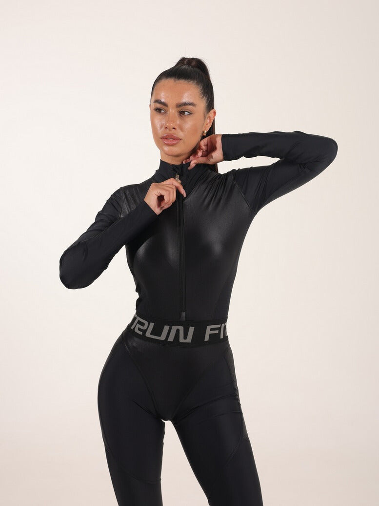 Jumpsuit FITRUN Jumpsuit Super Nuts NICE Long "Black Blaze"