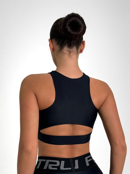 Sports Top FITRUN Top Comfort "Black Blaze"