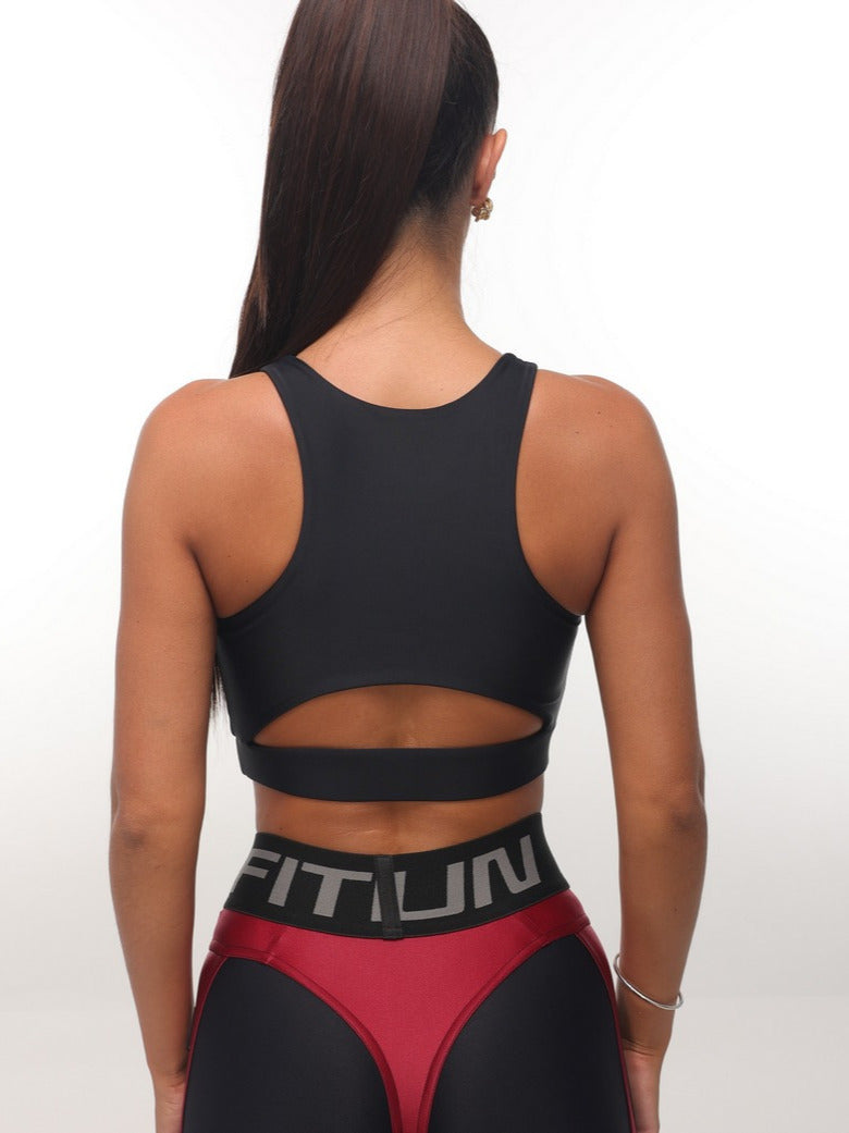 Sports Top FITRUN Top Comfort "Wine Blaze"