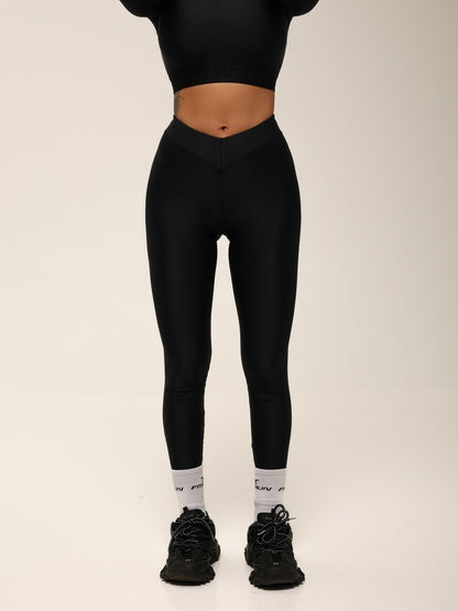 Leggings FITRUN Leggings V-Classic "Black"