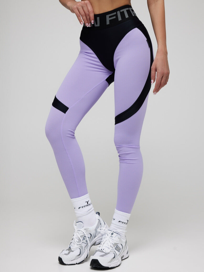 Leggings FITRUN Super Nuts Push-Up "Lilac Relief"