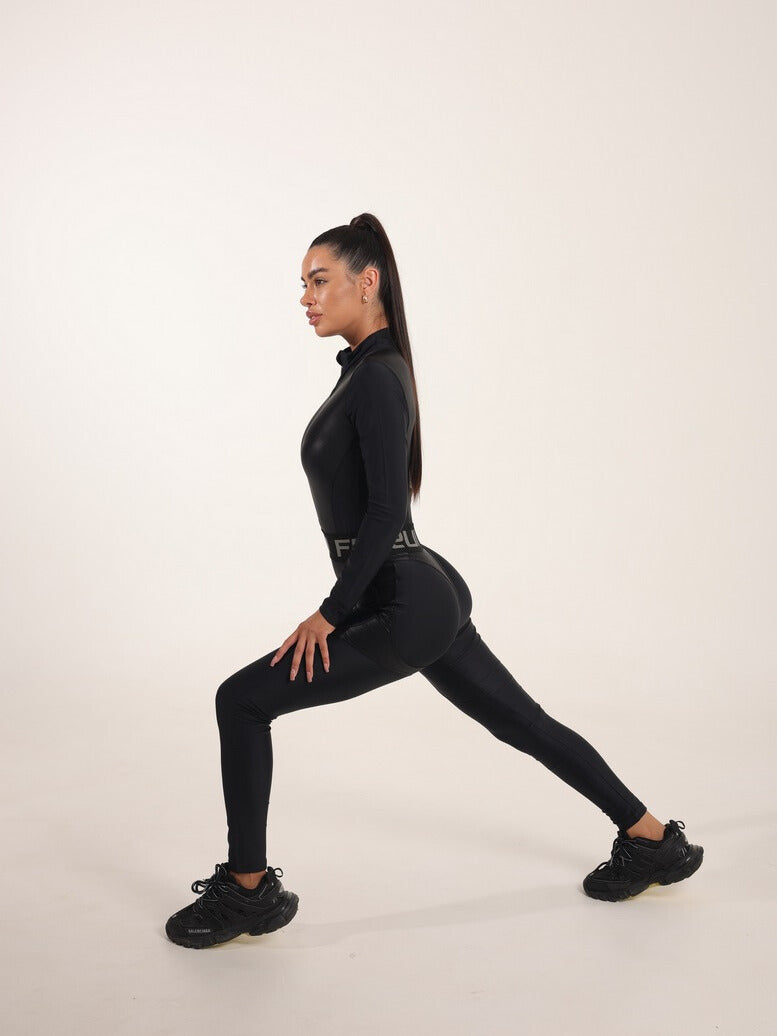 Jumpsuit FITRUN Jumpsuit Super Nuts NICE Long "Black Blaze"