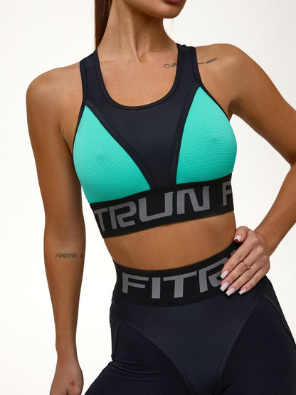 Sports Top FITRUN Top "Mint Relief"