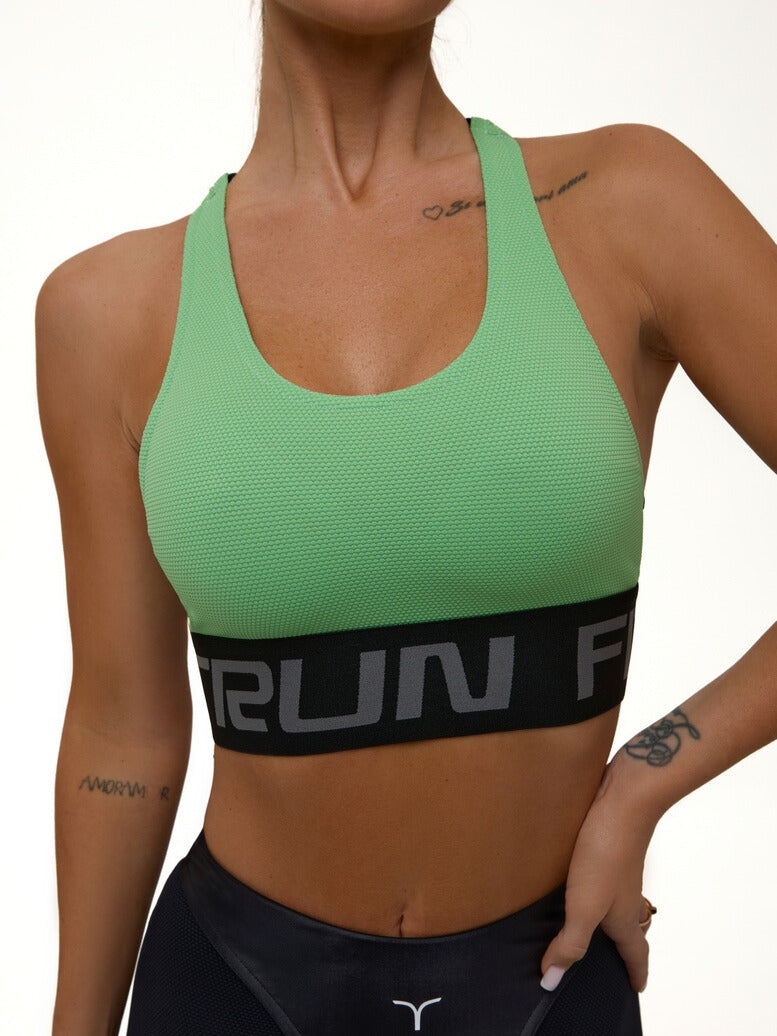 Sports Top FITRUN Top X Brand "Avocado Relief"