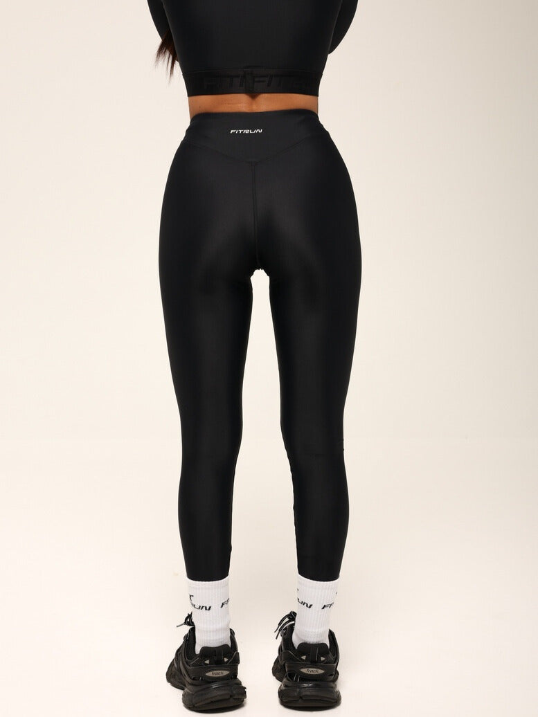 Leggings FITRUN Leggings V-Classic "Black"