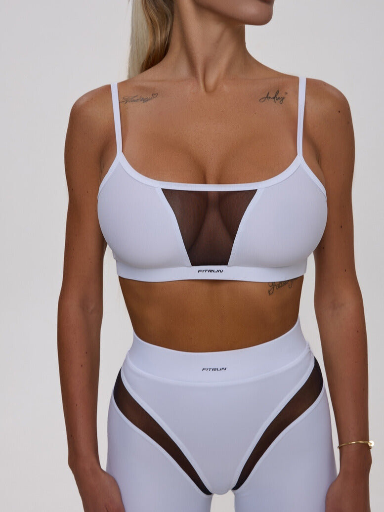 Sports Top FITRUN Top SPIDER EVA "White"