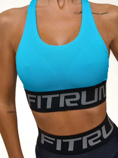 Sports Top FITRUN Top X Brand "Sky Blue Relief"