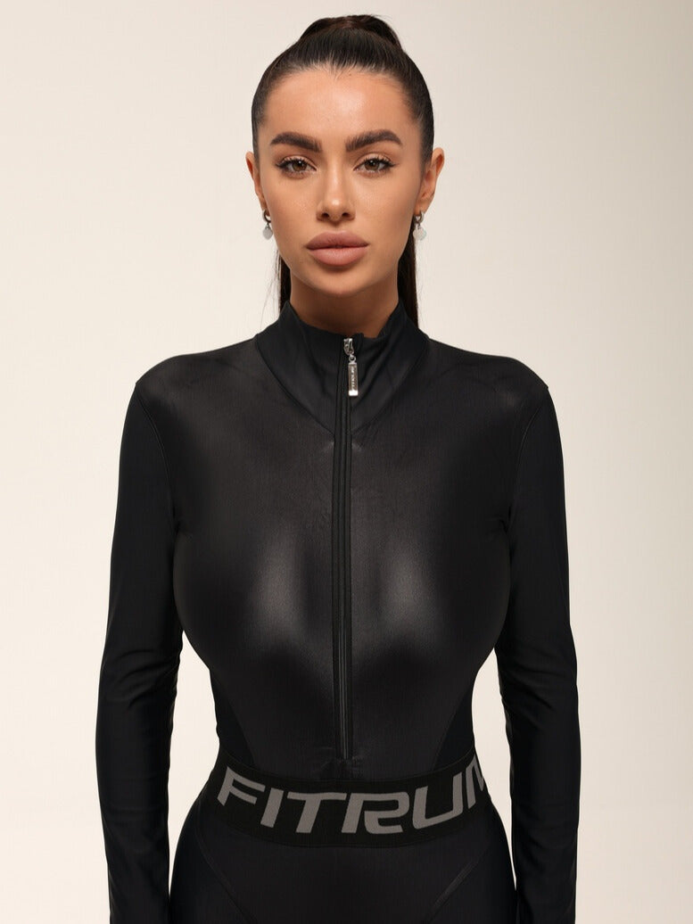 Jumpsuit FITRUN Jumpsuit Super Nuts Long "Black Blaze"