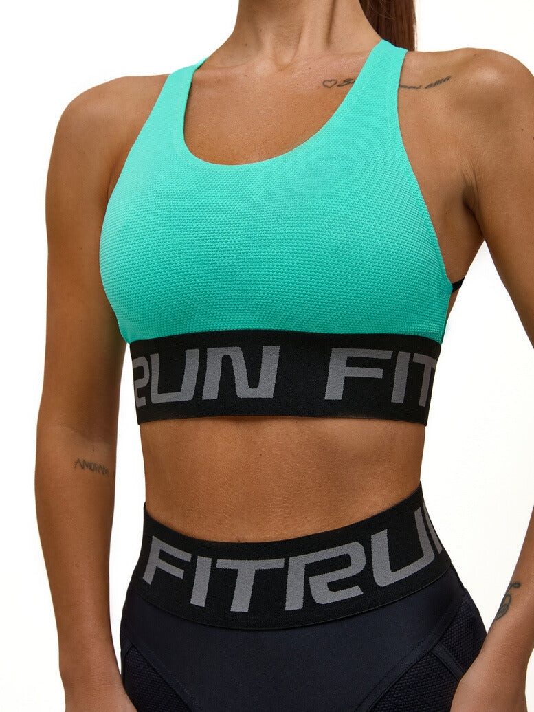 Sports Top FITRUN Top X Brand "Mint Relief"