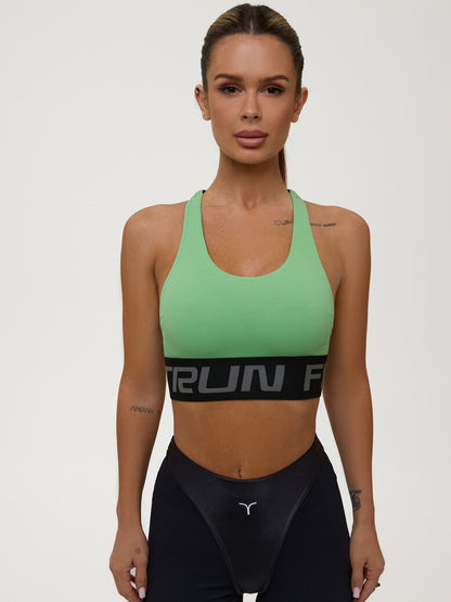 Sports Top FITRUN Top X Brand "Avocado Relief"