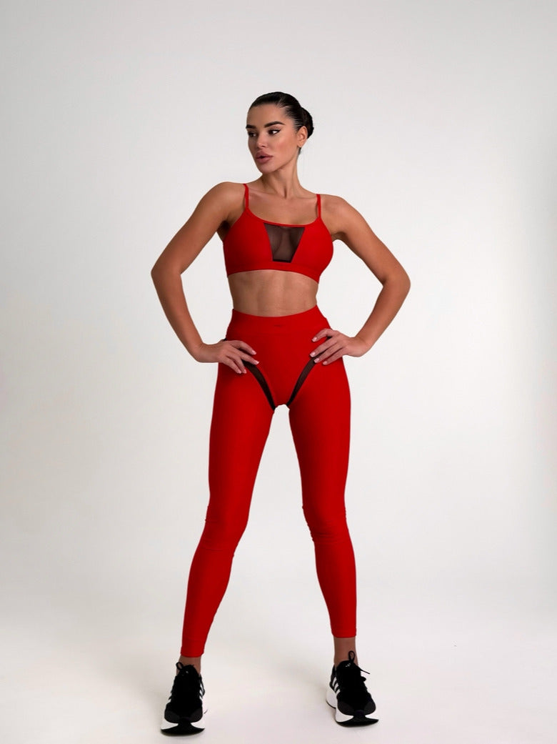 Sports Top FITRUN Top SPIDER EVA "Red"