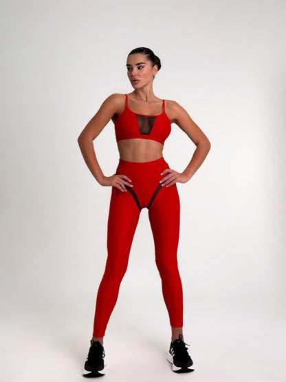 Sports Top FITRUN Top SPIDER EVA "Red"