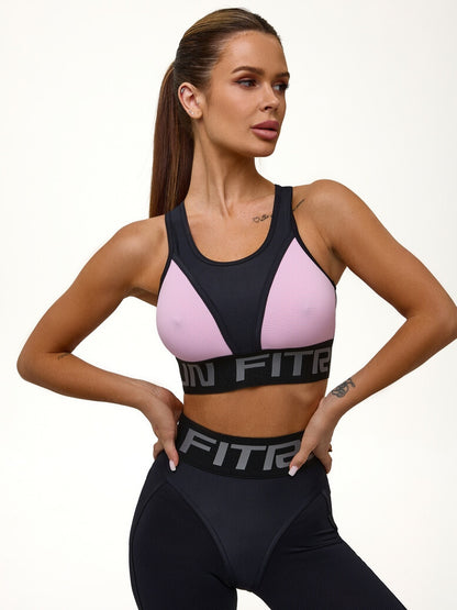 Sports Top FITRUN Top "Flamingo Relief"