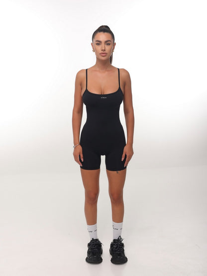 Jumpsuit FITRUN Jumpsuit SKIN Base Short "Black VE"