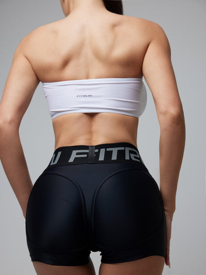 Sports Top FITRUN Top Bandeau SPIDER "Total White"