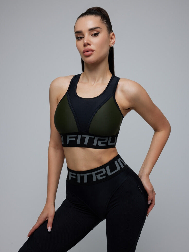 Sports Top FITRUN Top "Khaki"