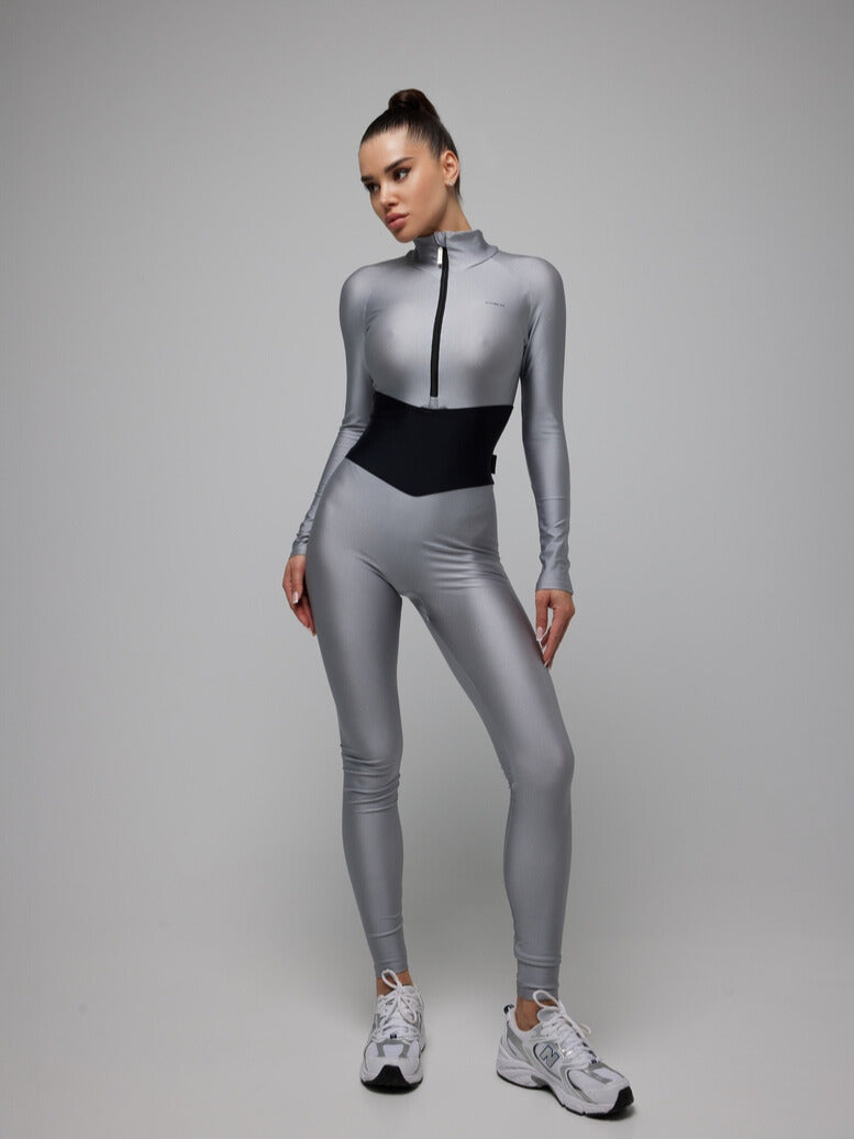 Jumpsuit FITRUN Jumpsuit Base Long "Shine Silver"