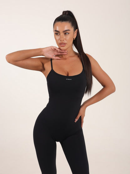 Jumpsuit FITRUN Jumpsuit SKIN Base MEDIUM "Black VE"