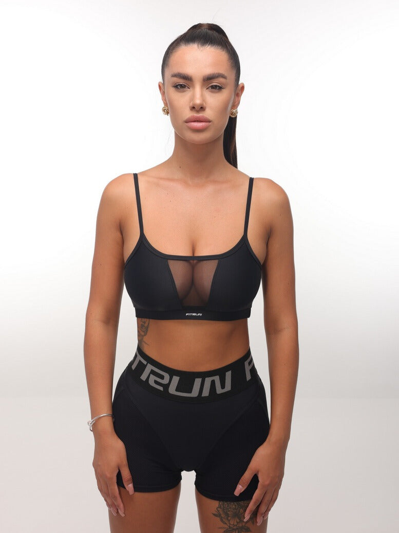Sports Top FITRUN Top SPIDER EVA "Black"