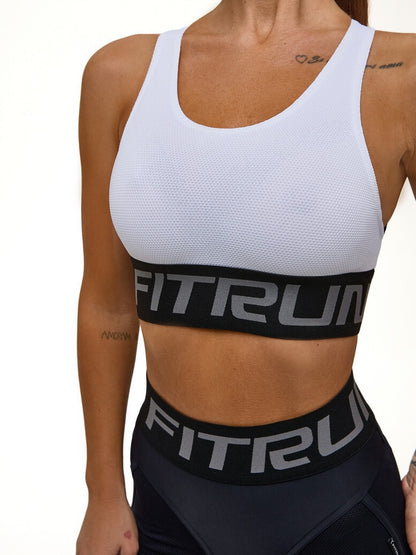 Sports Top FITRUN Top X Brand "White Relief"