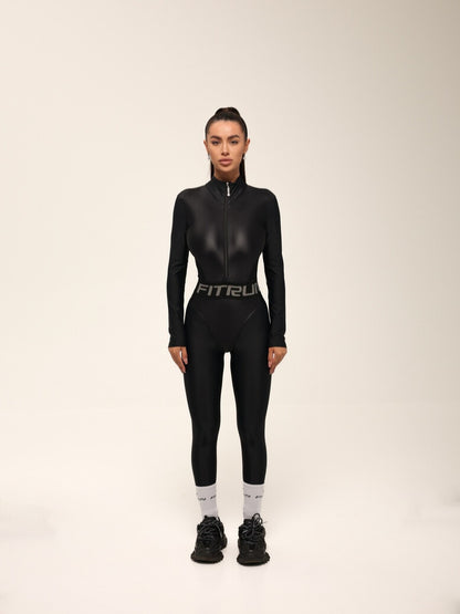 Jumpsuit FITRUN Jumpsuit Super Nuts Long "Black Blaze"