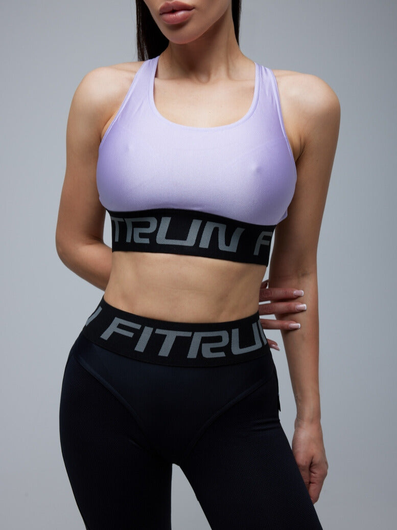 Sports Top FITRUN Top X Brand "Shine Lilac"
