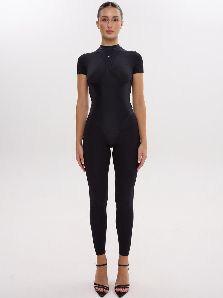 Jumpsuit FITRUN Jumpsuit NICE Medium "Black Relief"