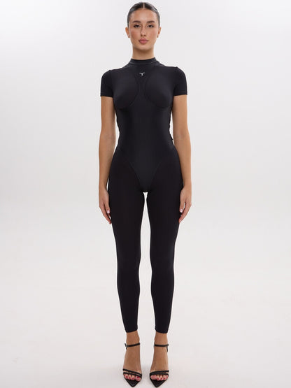Jumpsuit FITRUN Jumpsuit NICE Medium "Black Relief"