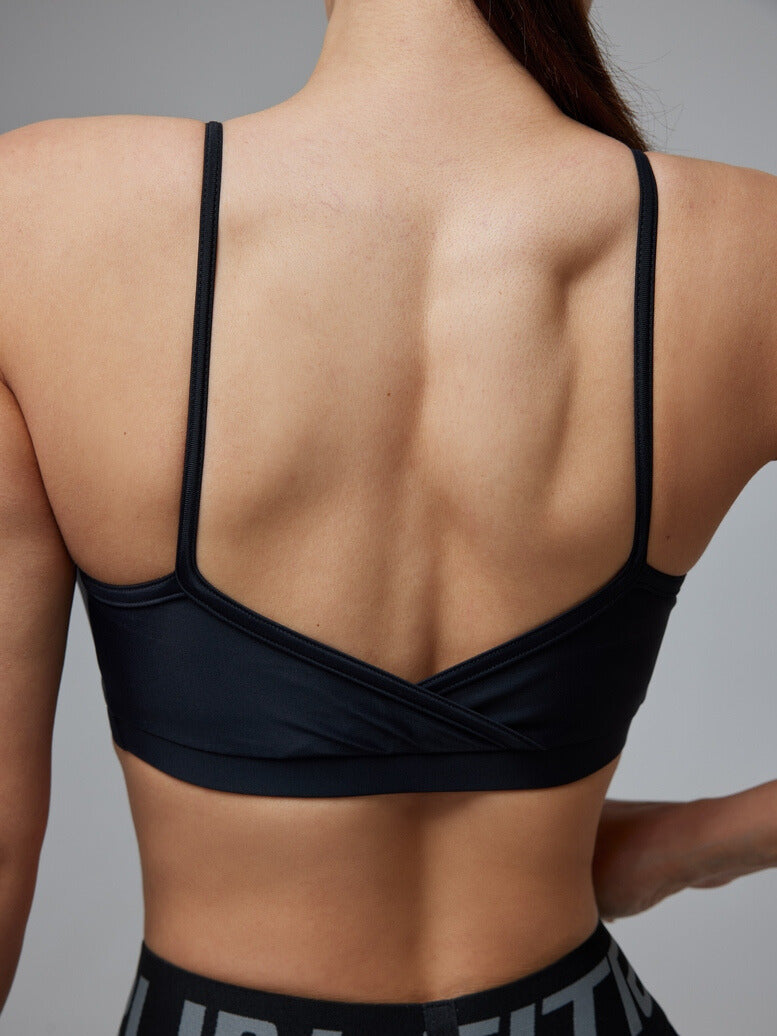 Sports Top FITRUN Top Mini "Total Black"