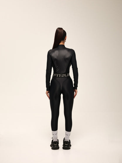 Jumpsuit FITRUN Jumpsuit Super Nuts Long "Black Blaze"