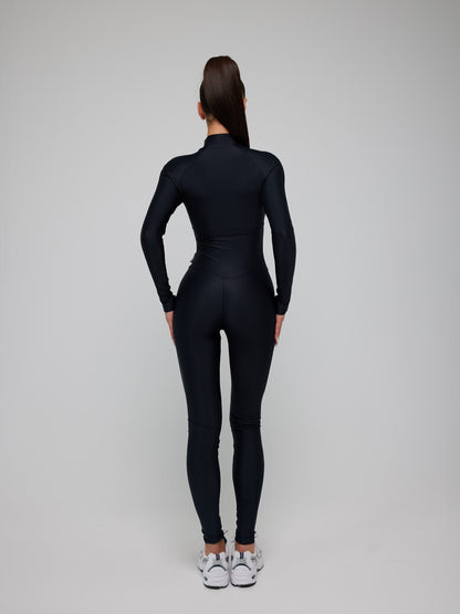 Jumpsuit FITRUN Jumpsuit Base Long "Total Black"