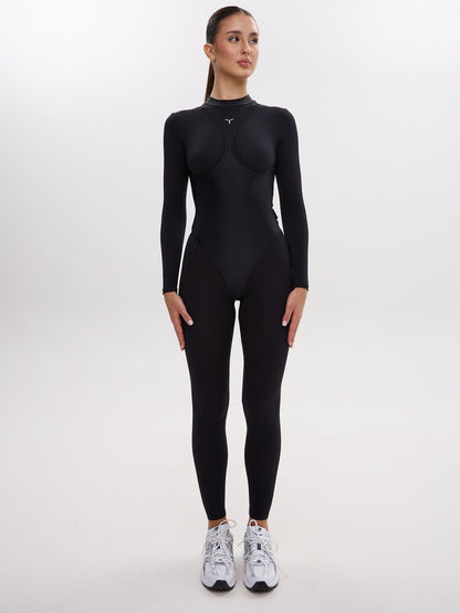 Jumpsuit FITRUN Jumpsuit NICE LONG "Black Relief"