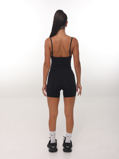 Jumpsuit FITRUN Jumpsuit SKIN Base Short "Black VE"