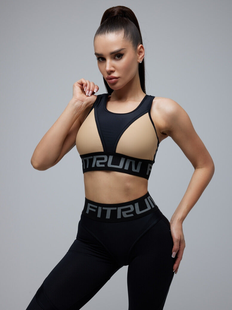 Sports Top FITRUN Top "Nude"