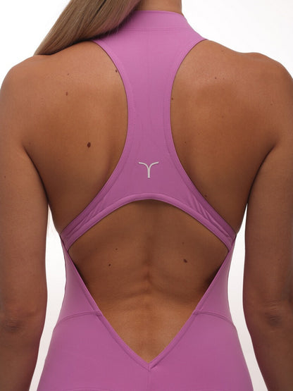 Jumpsuit FITRUN Jumpsuit YOGA Short "Fuchsia VE"